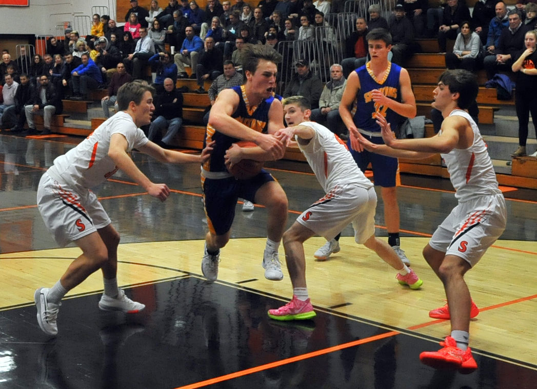 Boys basketball: Queensbury at Schuylerville